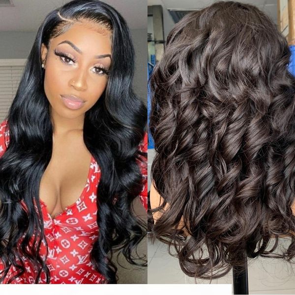 

lace front human hair wigs pre plucked 13x4 brazilian loose wave lace front wig human hair wigs for black women