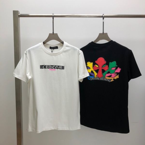 

summer ch cro short sleeve men's trendy t-shirt cross sanskrit print, White