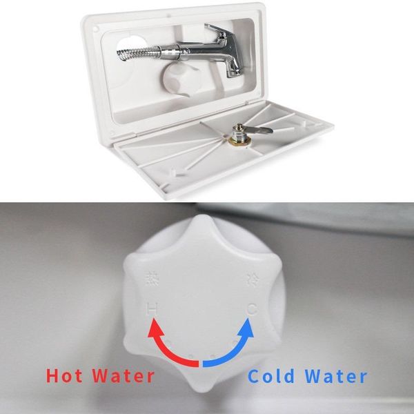 

parts rv shower with lock box kit external and cold switch modification accessories