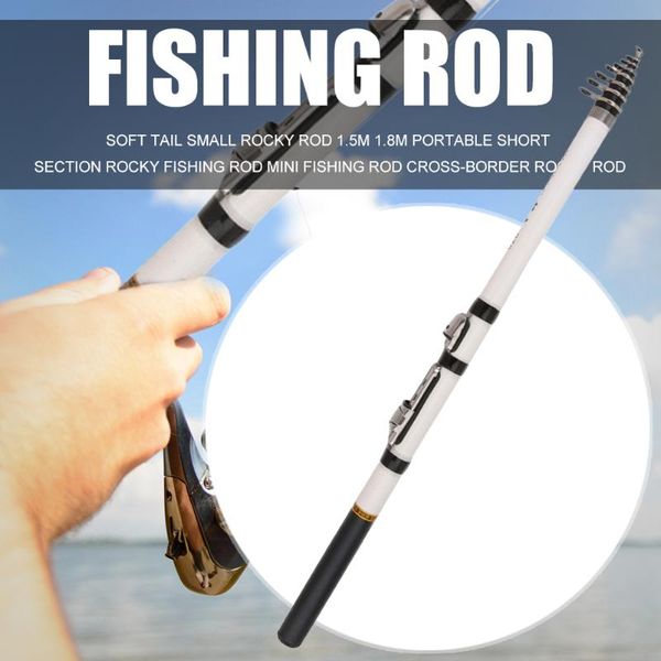

boat fishing rods rock rod mini portable carbon pole spinning carp feeder