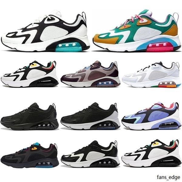 

2021 retro mesh men cushions running shoes royal pulse mystic green team gold desert sand 200s bordeaux white sports sneakers trainers 36-45