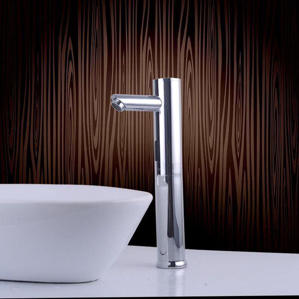 

bathroom sink faucets battery power sensor water saving faucet touchless cold mixer tap automatic hands electric