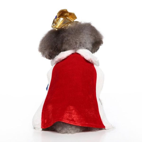 

cat costumes halloween pet clothes king costume for dogs small medium funny cosplay dog outfits puppy coats