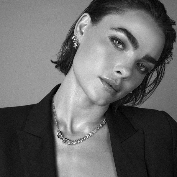 

chains the chain necklace female multi-ring double-layer clavicle retro personality stitching all-match high-end jewelry, Silver