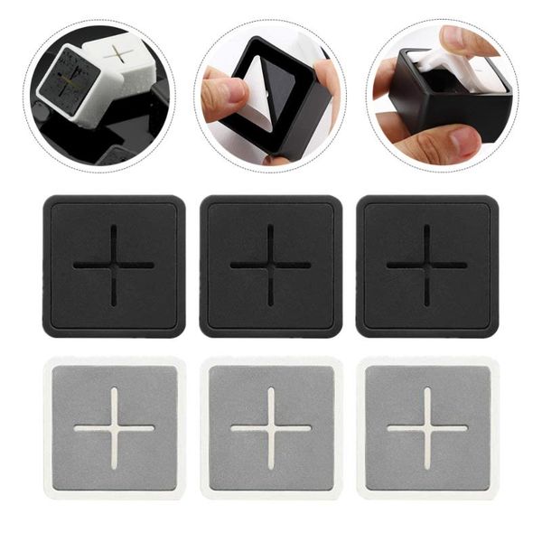 

6pcs abs towel holder self-adhesive towel hooks for bathroom kitchen, household