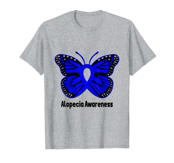 

Alopecia Awareness Butterfly Hope Gift For Warrior T Shirt, Mainly pictures