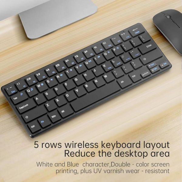 

wireless keyboard mouse combos professional ultra-slim wireless keyboard for pc lapdesk2.4ghz usb receiver set