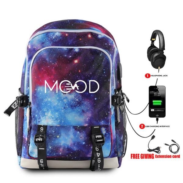 

backpack eva queen mer men women sool bag lapusb high capacity teenager girls travel