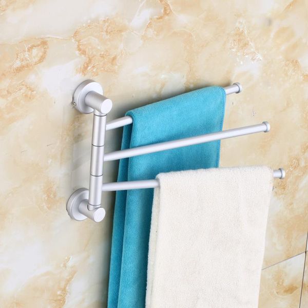 

bathroom storage & organization stainless steel towel hanger rack bar rotating kitchen polished holder hardware accessory