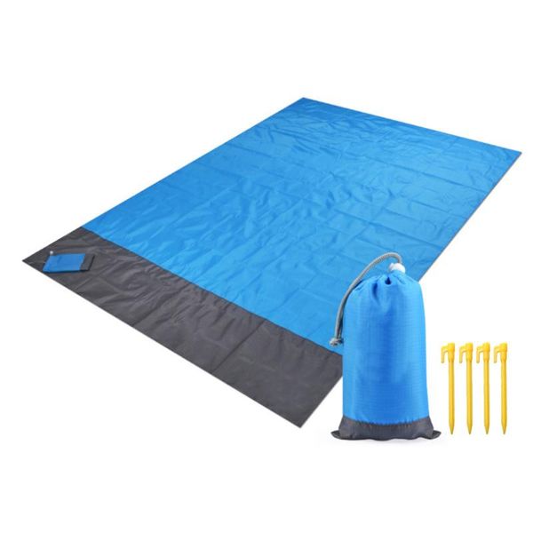 

outdoor pads 2m*2.1m waterproof beach blanket portable picnic mat camping ground mattress bed sleeping pad