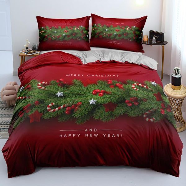 

bedding sets xmas black red duvet cover set quilt case pillowcase 230x230 king  single twin marry christmas tree bed linens