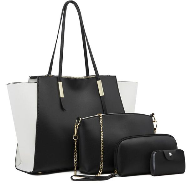 

fashion womens totes bags simple style bat-shaped design color matching female bag pu handbag mini wallet