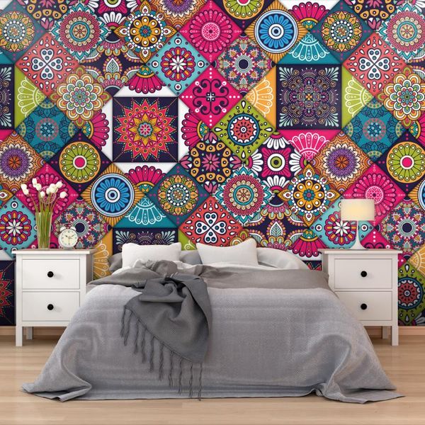 

wallpapers good quality modern mandala style 3d wallpaper minimalist abstract living room bedroom tv background home decor murals