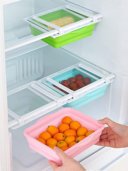 

storage bottles & jars refrigerator organizer box drawer type shelf hanging case food container kitchen