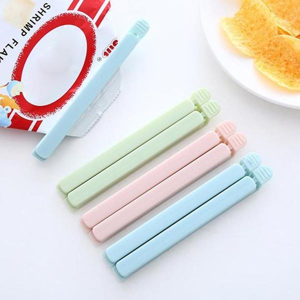 

bag clips 5 pcs portable snack seal sealing colorful eco-friendly kitchen gadgets home storage organization tools
