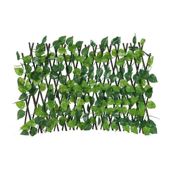 

fencing, trellis & gates expanding fence retractable artificial for outdoor garden privacy use indoor uv plant screen protected c9g3