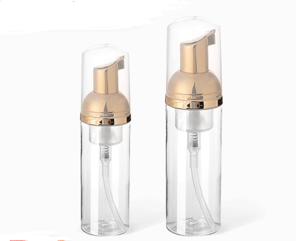 

storage bottles & jars 30ml 60ml portable foam bottle empty pump clear lotion shampoo dispenser koop refillable 24pcs/lot
