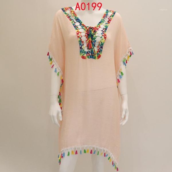 

design batwing sleeve cover up bikini beachwear for ladies women's swimwear, White;black