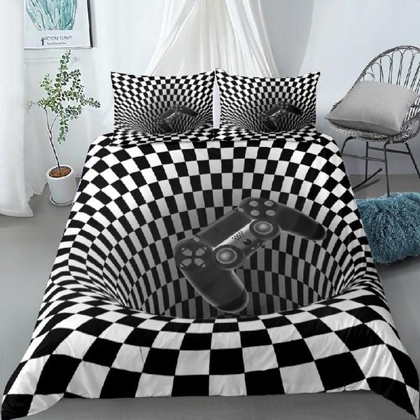 

bedding sets epiduo gamepad set  size duvet cover creative black bed comforter bedclothes 2/3pcs fashion