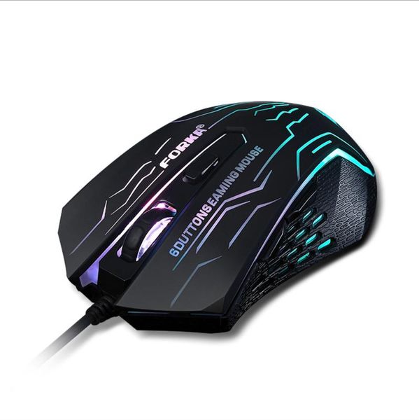 

mice mouse silent click usb wired gaming 6 buttons 3200dpi mute optical computer gamer for pc lapnotebook game