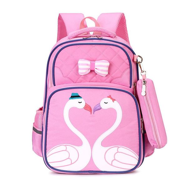 

school bags kids bag girls primary backpack orthopedic children schoolbag princess mochila infantil