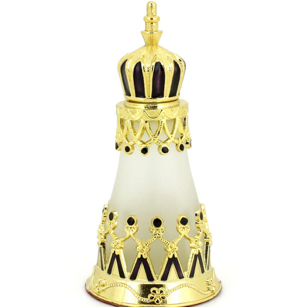 

storage bottles & jars 1pc 30ml delicate perfume bottle arabian essential oil glass