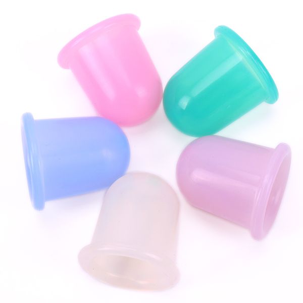 

1pc brand new and cupping device family body massage helper anti cellulite vacuum silicone cupping cups