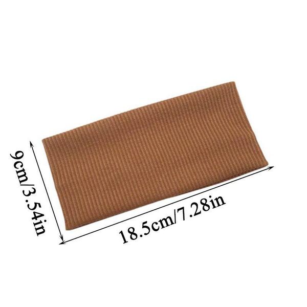 

autumn winter stretch knitted cotton headband women headband solid color sport yoga hair accessories elastic hair bands jllsgo