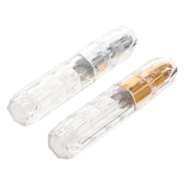 

storage bottles & jars 2pcs 5ml empty perfume atomizer glass bottle bottom refill sprayer for men