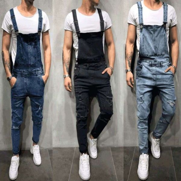 

2021suspenders, jeans, new pants, men's jeans, Blue