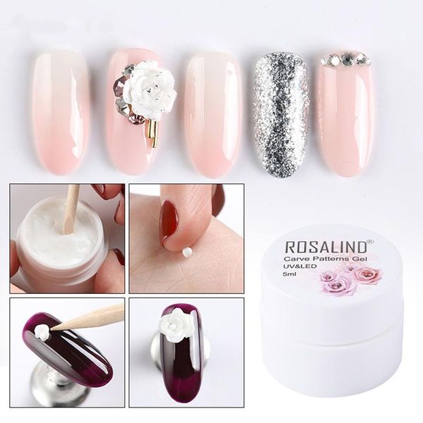 

nail gel acrylic poly polish art crystal set professional accesorios, Red;pink