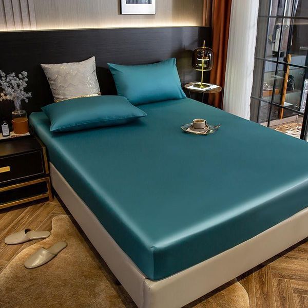 

egyptian cotton fitted bed sheet mattress cover protection cover sheets bed elastic band sheets customizable size