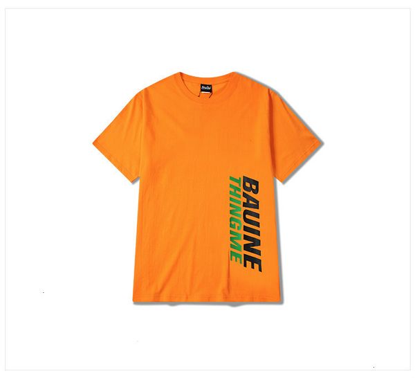 

2021 european and american tide mark street wear funny adod bauine imprint harajuku 100% retro cotton t male shirt wd6s, White