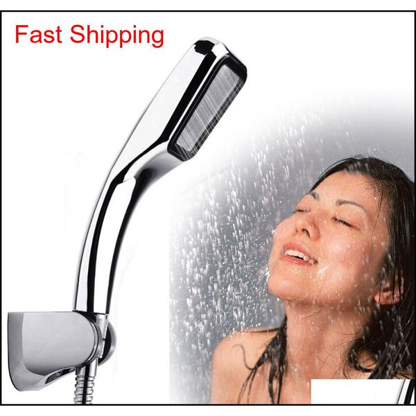 

2016 1 pcs water pressure shower head water saving bath showers square pre qylxpq bdenet