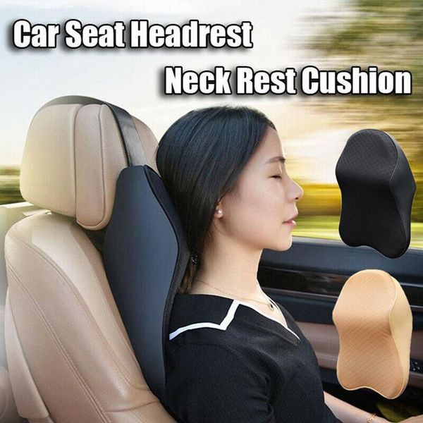 

seat cushions universal car head neck rest cusion auto pillow memory headrest cover relieve pain interior accessiors