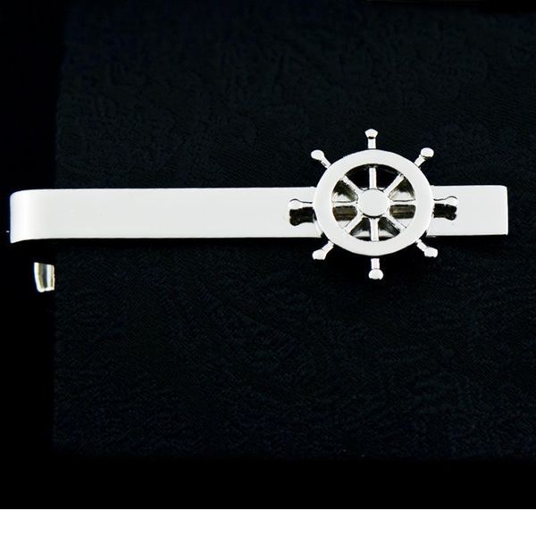 

easy.h new laser engraving tie clip black men's business tie pin delivery rudder jllkbn, Blue;purple
