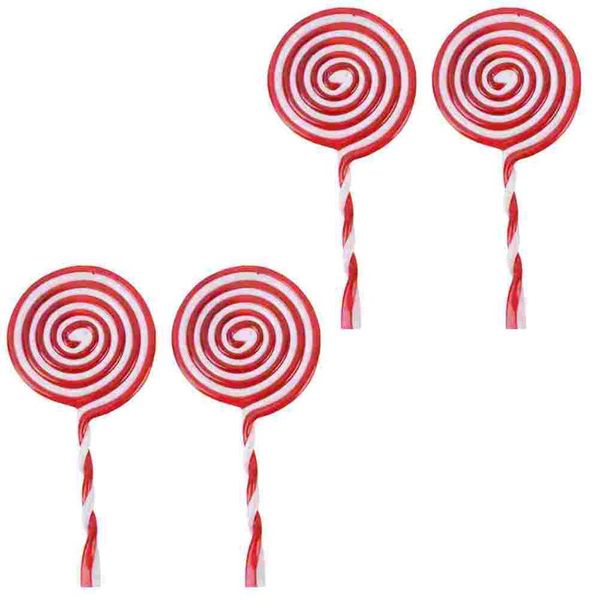 

gift wrap 4pcs creative christmas lollipop pendant xmas shaped party
