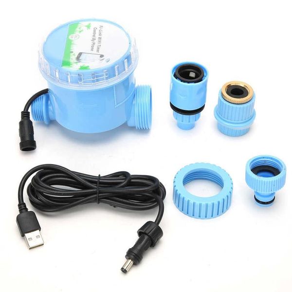 

watering equipments intelligent irrigation timer garden automatic drip controller with phone wifi control