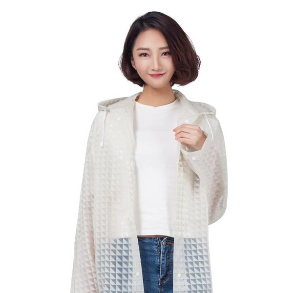 

rain wear puffy outdoor poncho down korean plastic raincoat women fashion windproof creative transparent plus size regen jas c
