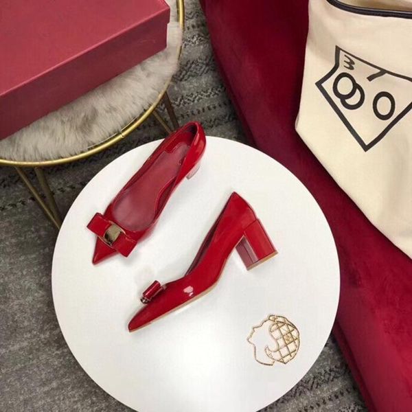 

dress shoes genuine hapucky women's leather fashion ladies pumps pointed toe for spring autumn butterfly-knot, Black