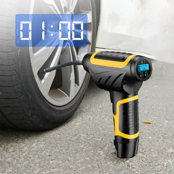 

wonderlife wireless car air compressor pump portable handheld car tire inflator air pump 150 psi repair tool for motocycle