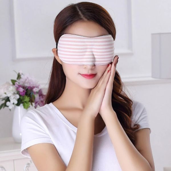 

blind sleep mask soft 3d sponge shading eyepatch classic stripe sleeping eye mask breathable portable blindfold travel black eyeshade cover