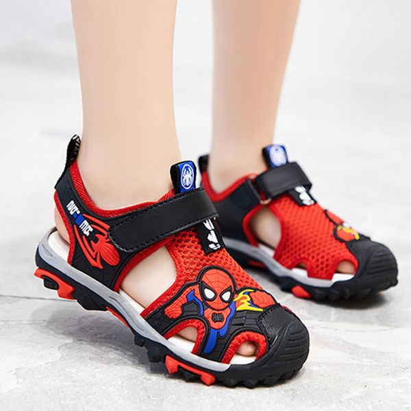

enwayel 2021 summer kids sandals for boys girls shoes children outdoor non-slip comfortable child sandles sandalia sandalias, Black;red