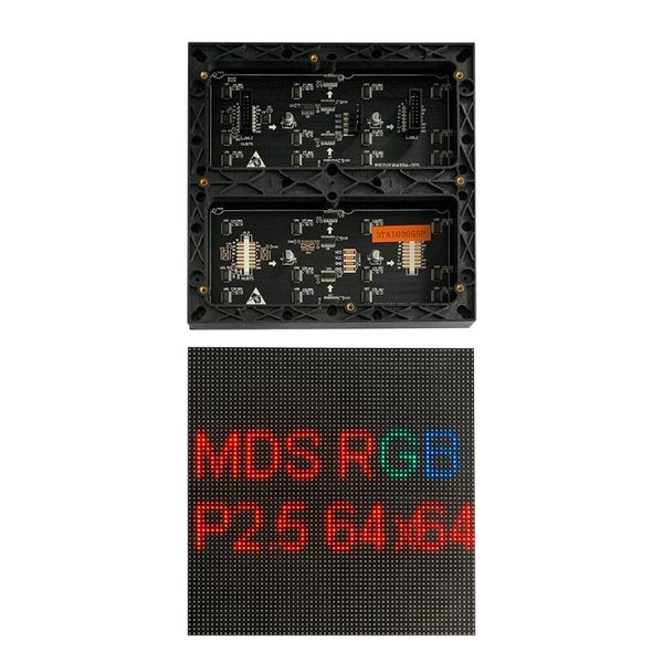 

display indoor fixed rental high definition full color 160*160mm p2.5 led module