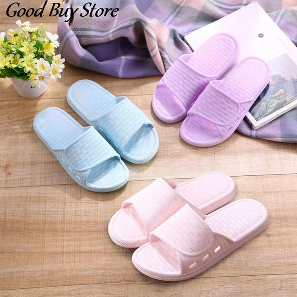 

slippers indoor rubber flip flops summer women floor flat shoes female house bathroom home slipper zapatillas de hombre, Black