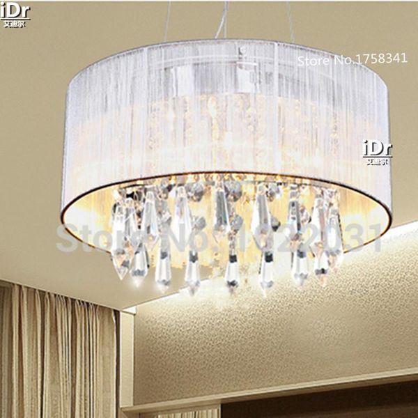 

ceiling lights 300mm diameter handmade cloth k9 crystal modern lamps 0016