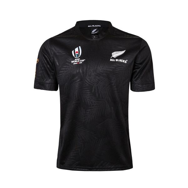 

2019 world cup all black home and away rugby football shirt s-5xl, Gray