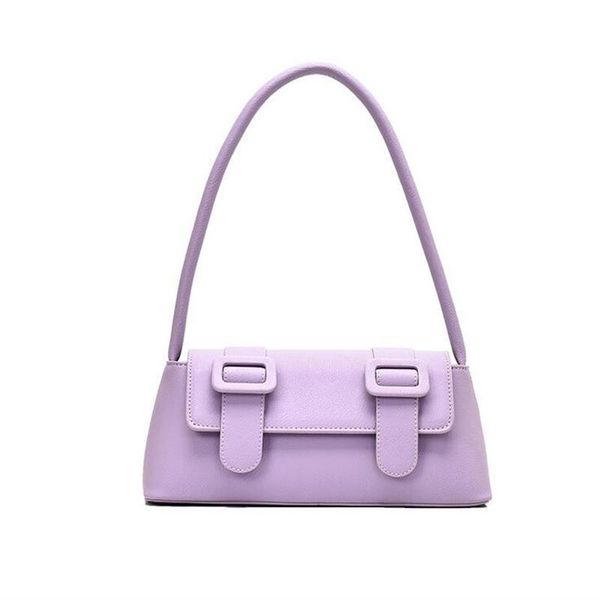 

evening bags women's bag 2021 summer underarm korean fashion contrast shoulder simple and versatile handbag flap no pocket single