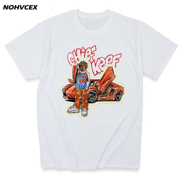 

chief keef hip hop t shirt, White;black