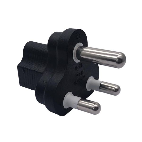 

smart power plugs 16a 250v south africa male to us female nema 5-15r embedded adapter plug convert socket